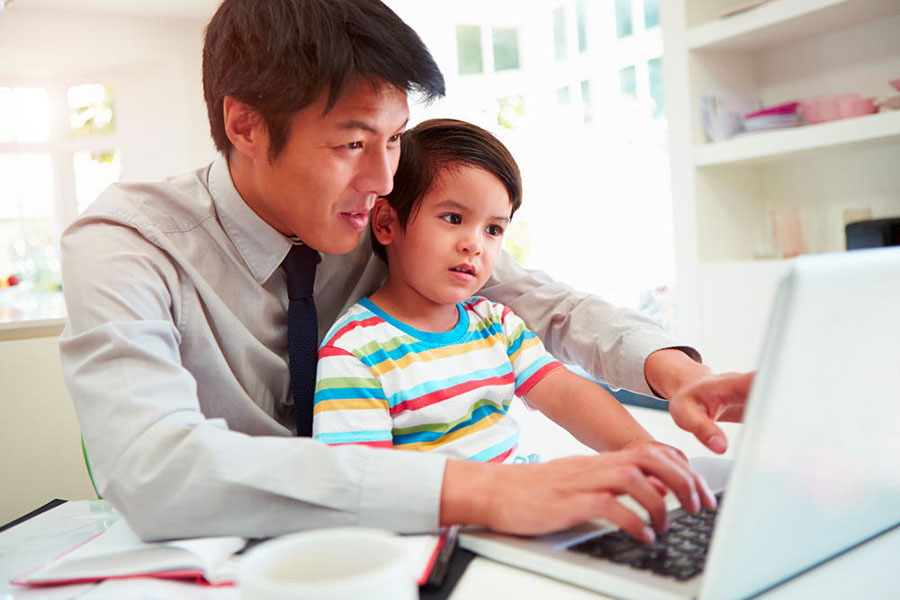 lavoro padri figli rapporto