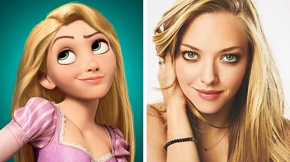 Rapunzel e Amanda Seyfried
