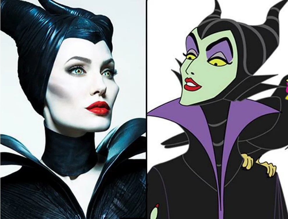 Malefica e Angelina Jolie