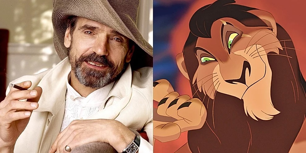 Scar e Jeremy Irons