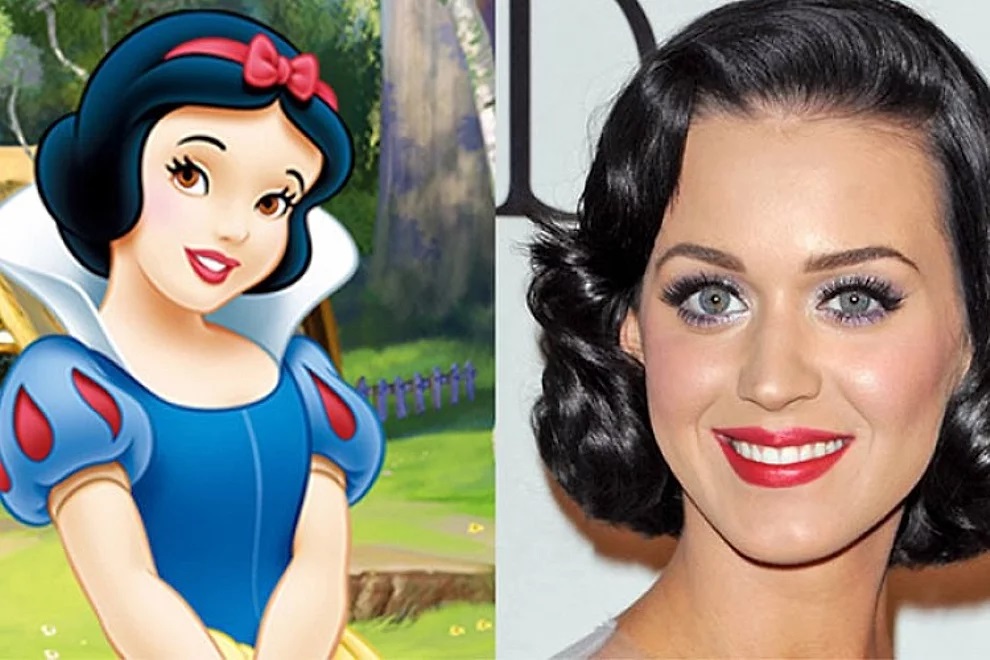 Katy Perry e Biancaneve