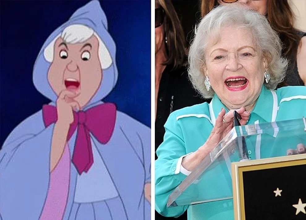 La fata madrina e Betty White