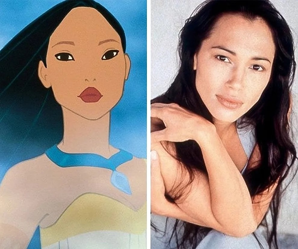 Pocahontas e Irene Bedard