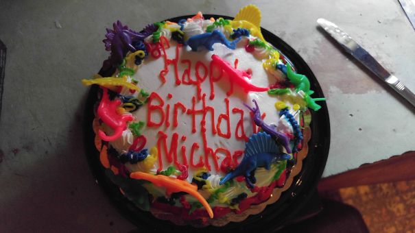 torta per i 30 anni di Michael