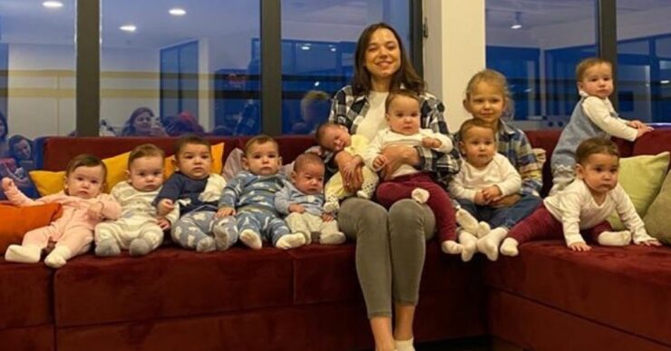 Donna con 11 figli Mammastobene.com