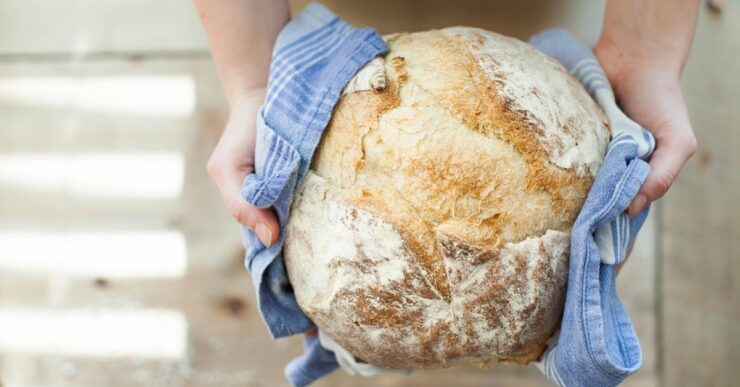 Pane fatto in casa con la pasta madre