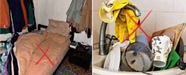 casa disordinata e inospitale