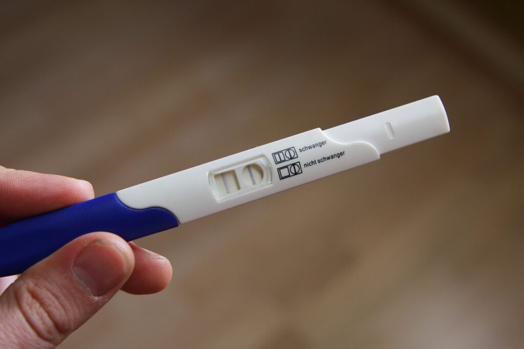 usare il test di gravidanza