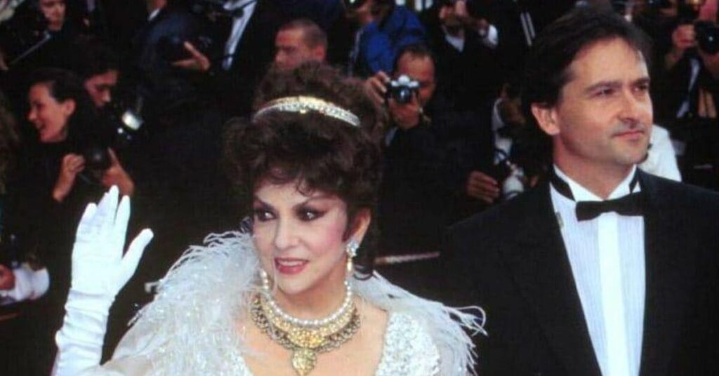 Gina Lollobrigida e Andrea