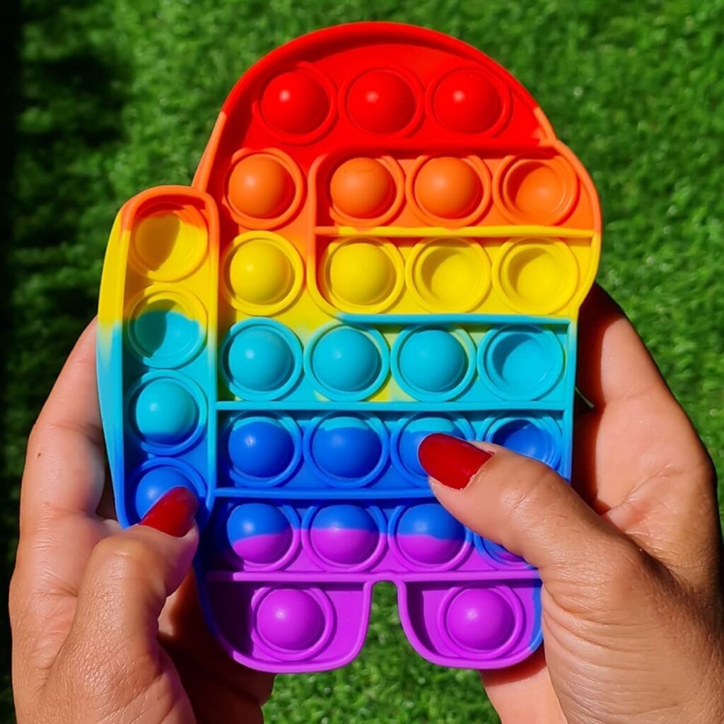 Spingi un fagiolo gioco gigante giocattolo poppit grande per la vestibilità giocattolo antistress Push Pop Bubble A 