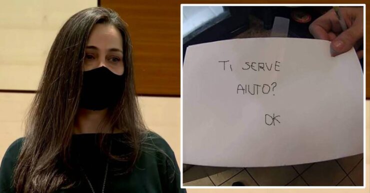 Flavaine Cavalho salva un bambino
