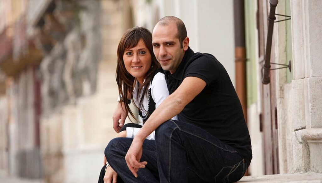 Checco Zalone e Mariangela Eboli