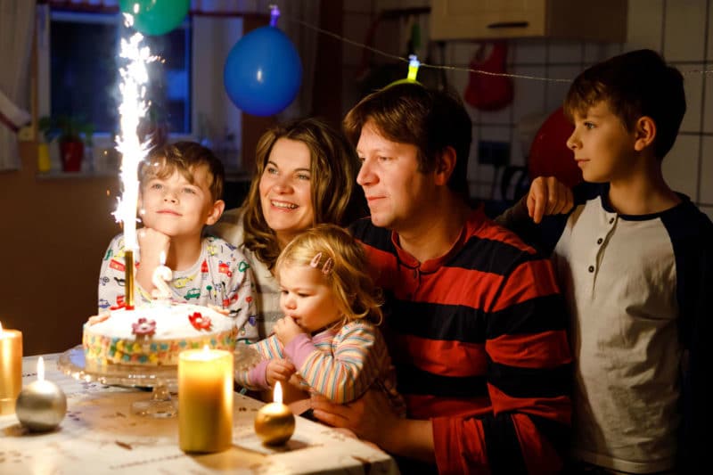 Festeggia sempre il compleanno dei tuoi figli