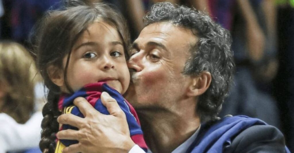 Luis Enrique e Xana