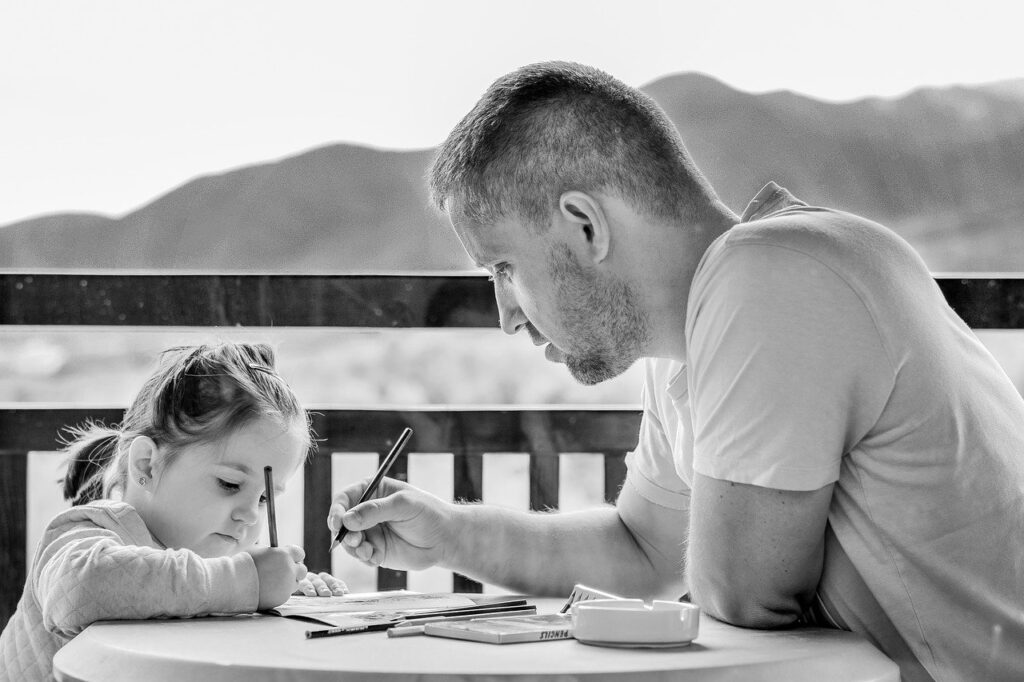 Papà e figlia