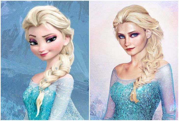 Elsa di Frozen