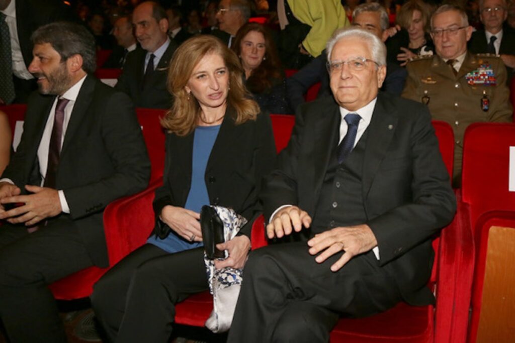 Sergio Mattarella e Laura Mattarella