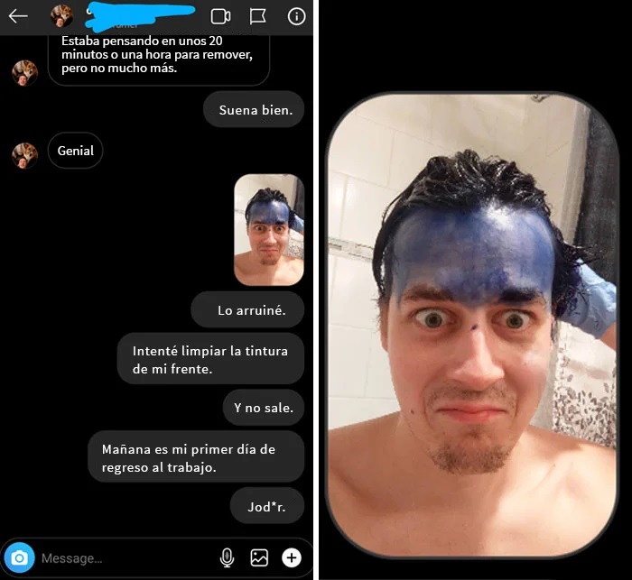 Dopo la tinta