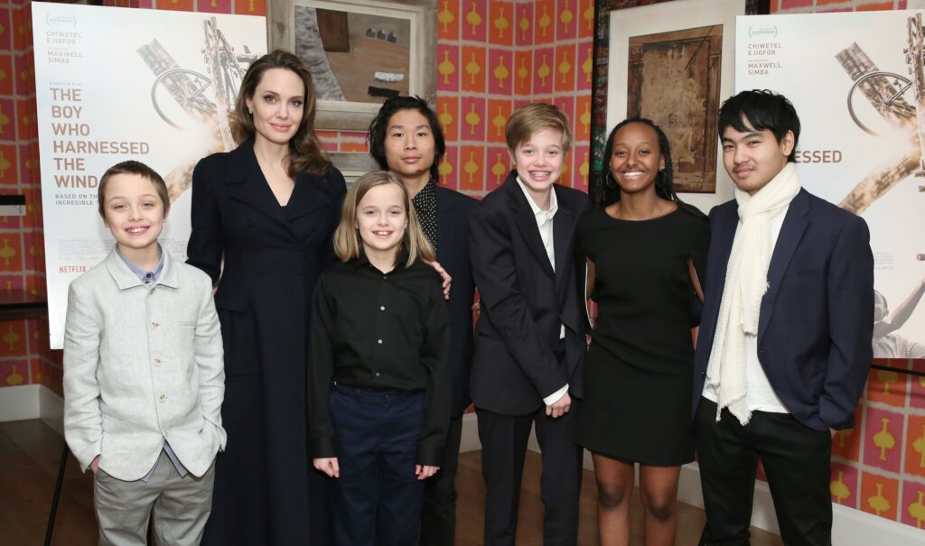 Angelina Jolie e i figli