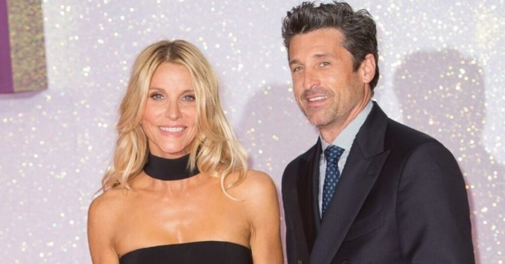 Patrick Dempsey e la moglie