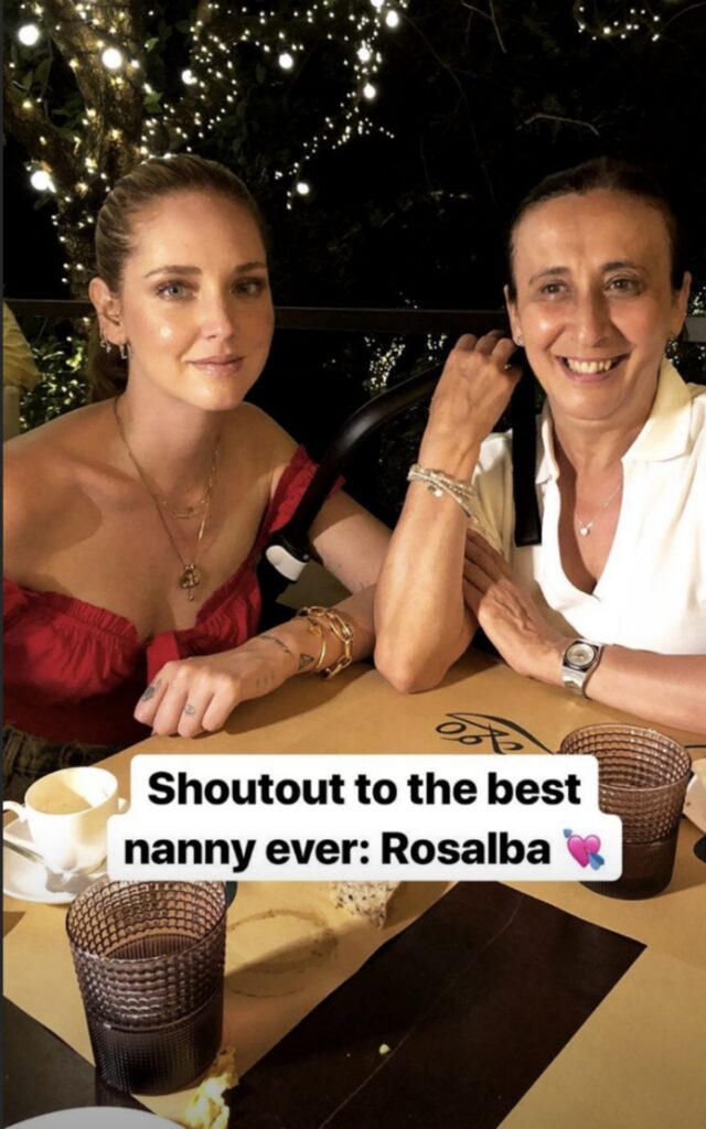 Chaira Ferragni e Rosalba