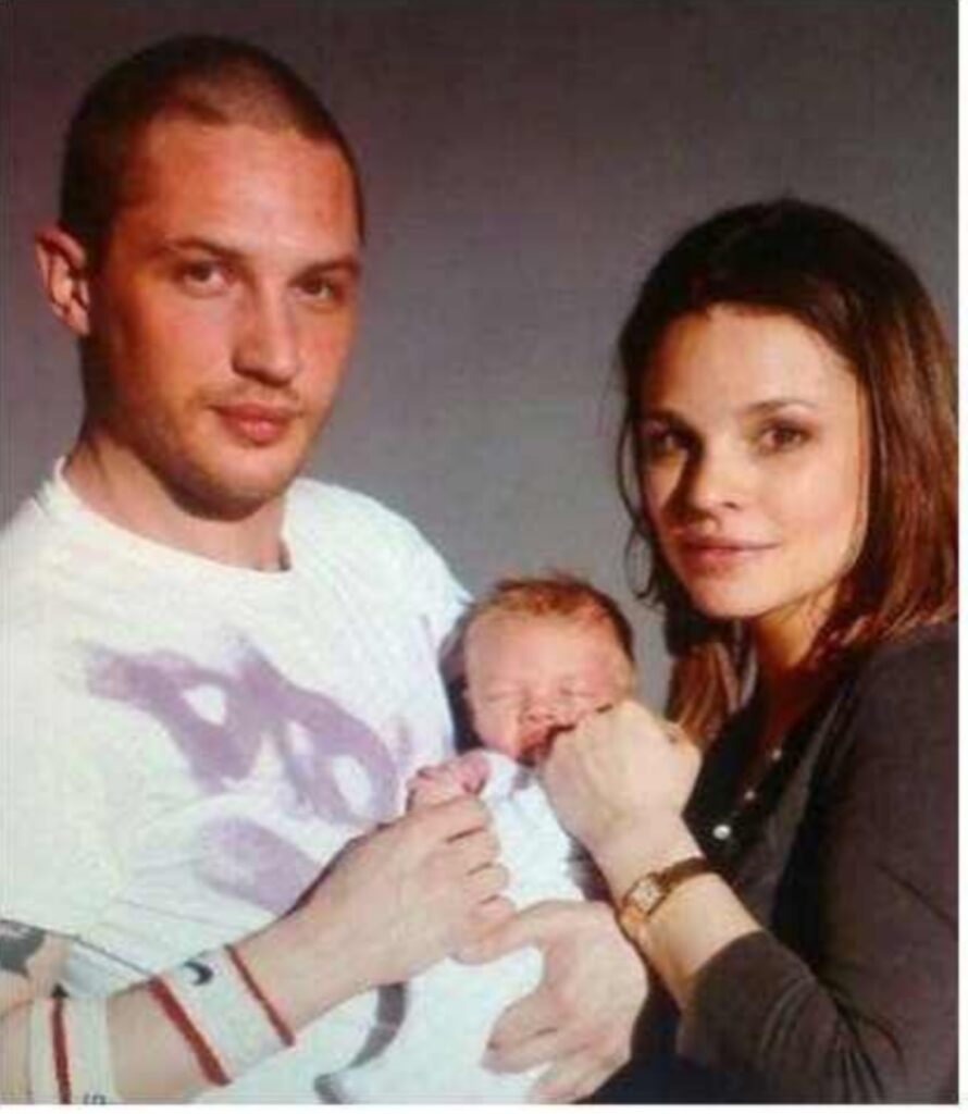 Tom Hardy e la sua famiglia