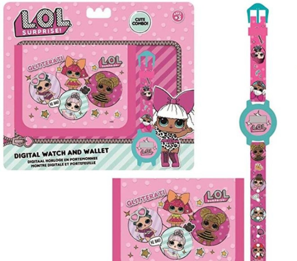 Set orologio e portafoglio LOL Suprise