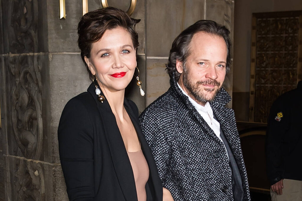 Maggie Gyllenhaal e il marito