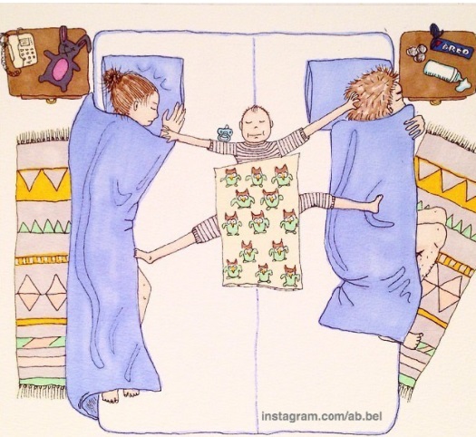 "Quando la vacanza è finita e il bambino dorme di nuovo nel proprio letto".