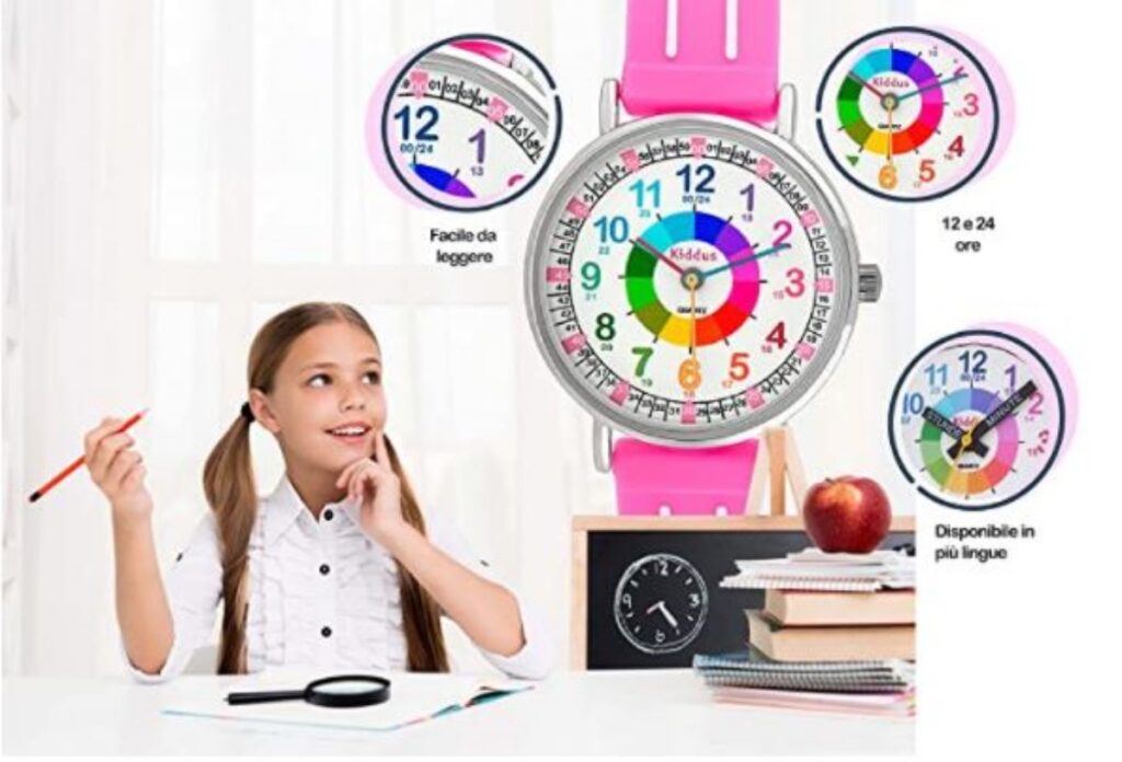 orologio e bambini