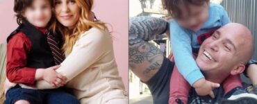 Agustina Kampfer e la sua famiglia