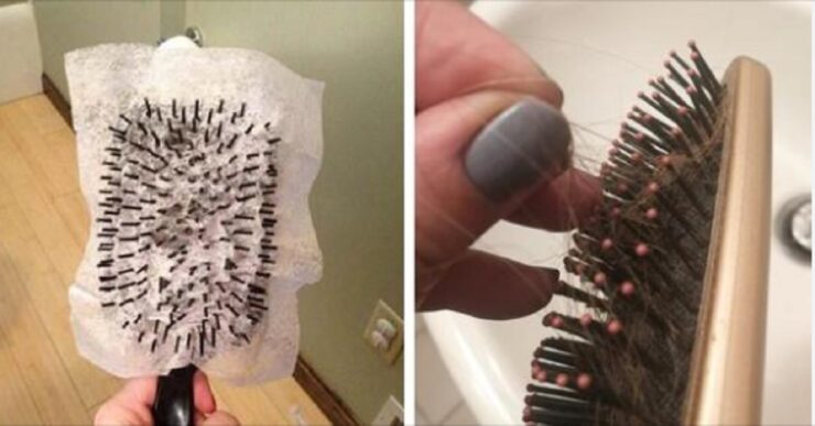 Come pulire la spazzola per i capelli