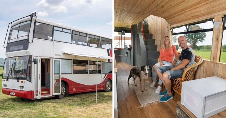 Autobus diventa una casa
