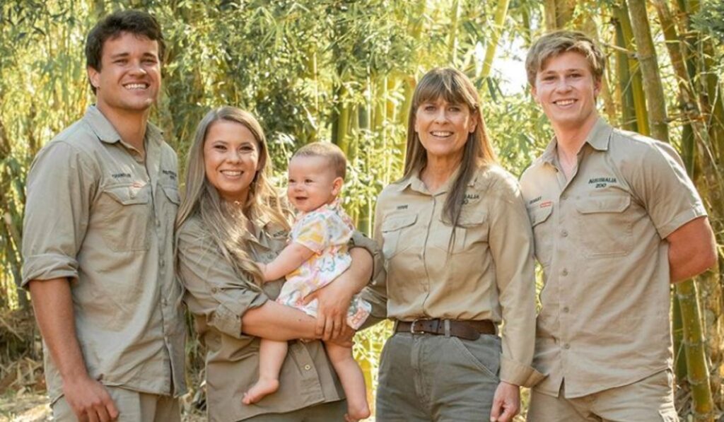 La famiglia di Steve Irwin