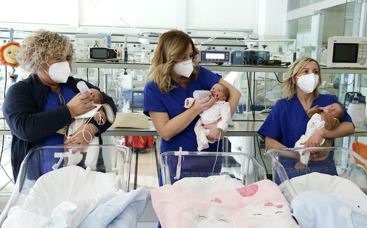 Michele, Anthony e Lucia