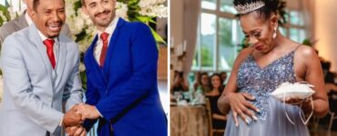 Damigella la donna che porta in grembo i loro gemelli