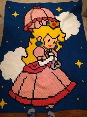 Coperta Princess Peach