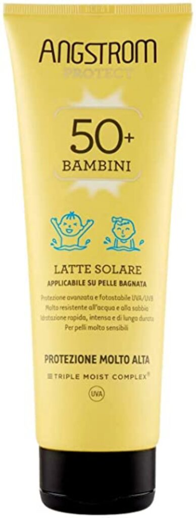 La migliore crema solare per bambini