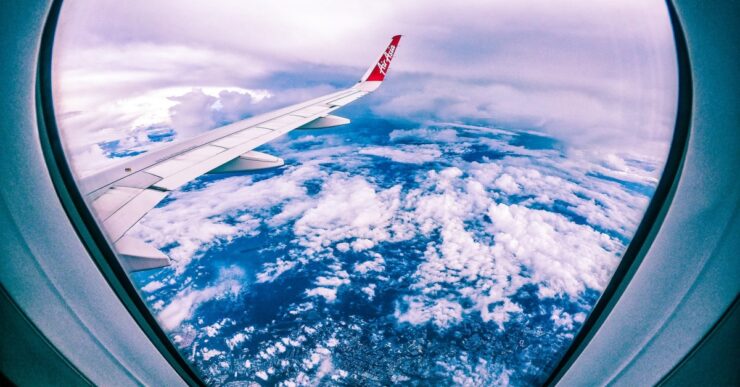 Oggetti per il viaggio in aereo