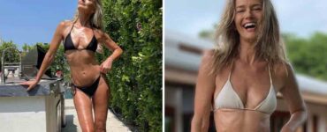 Donna di 57 anni posa in bikini
