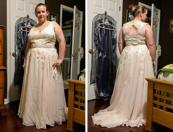 finito il mio abito da sposa