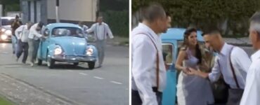 auto della sposa si rompe