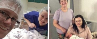 Nonna fa nascere la figlia di sua figlia