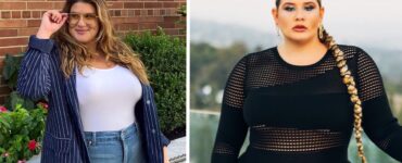 Donna plus size esclusa da un corso di equitazione