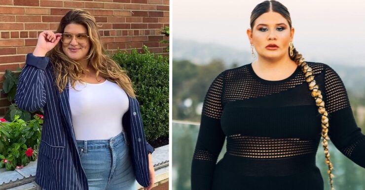 Donna plus size esclusa da un corso di equitazione