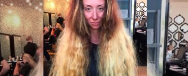 Sposa con capelli lunghi fino all'anca