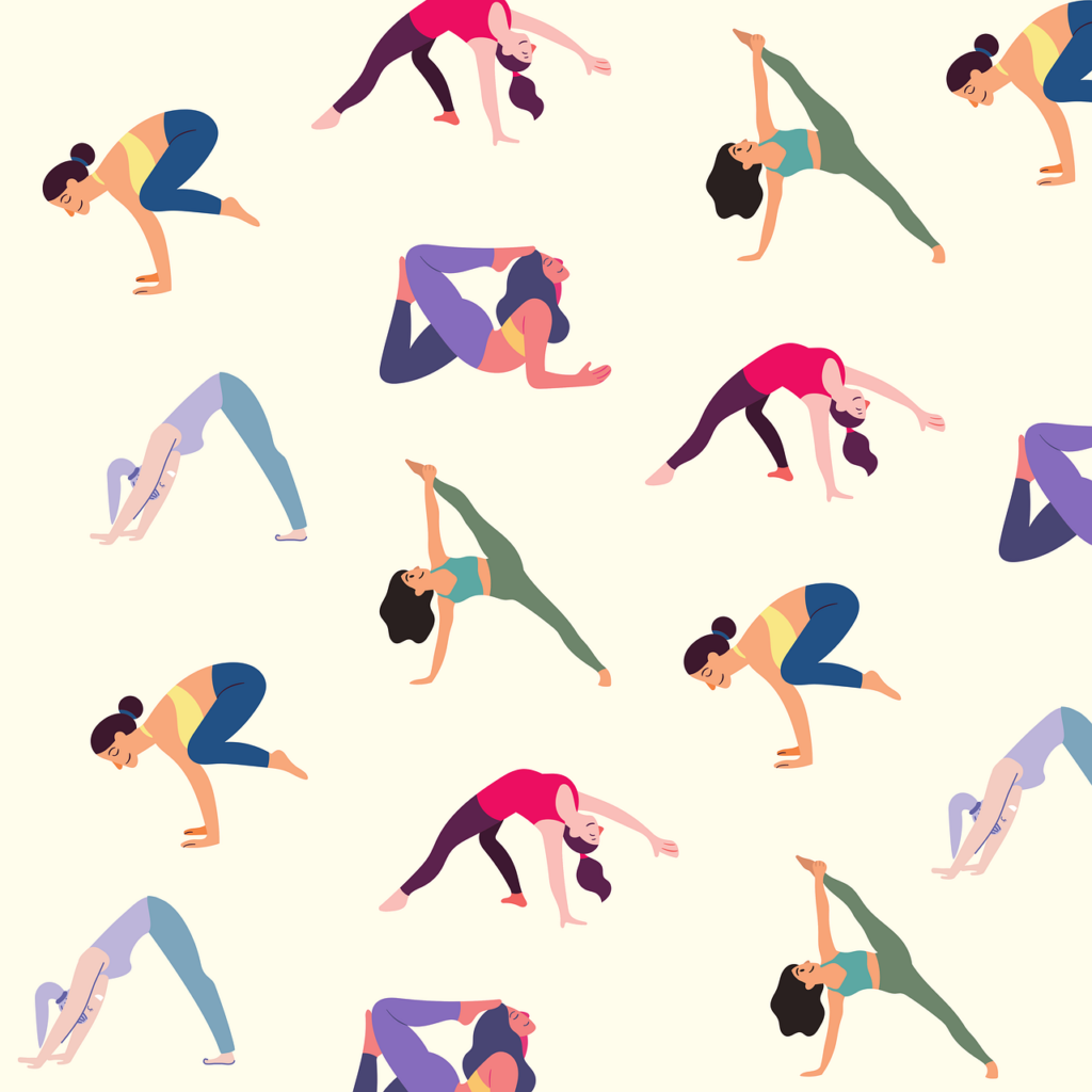 posizioni dello yoga per bambini