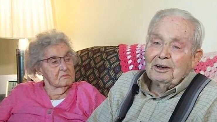 Coppia che non litiga mai arriva a 79 anni di matrimonio