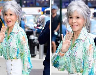 capelli grigi di Jane Fonda a 84 anni