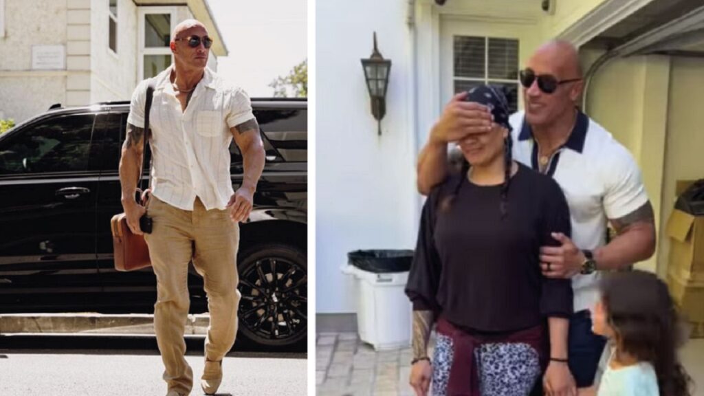 Dwayne Johnson aiuta sua madre